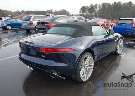 2014 Jaguar F-Type S from USA, damaged, VIN SAJWA6FC7E8K07510
